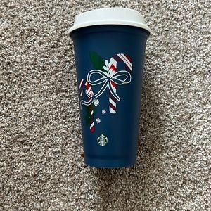 Starbucks Christmas Blue Cup